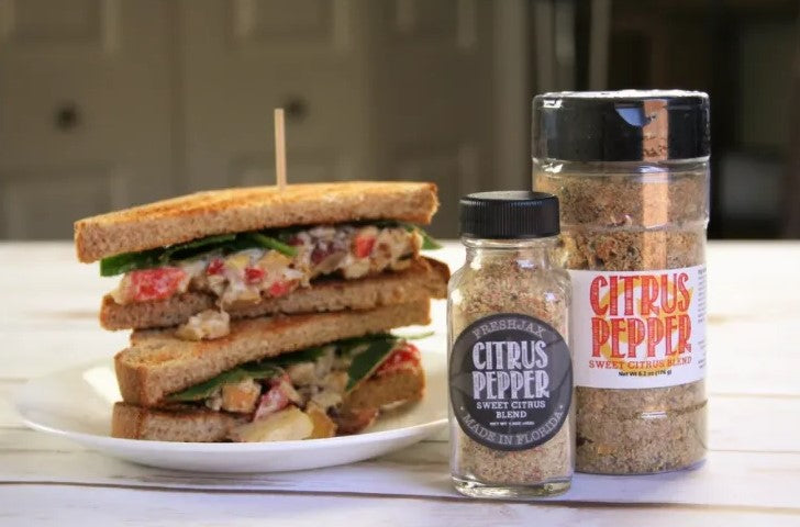 Citrus Pepper Chickpea Salad