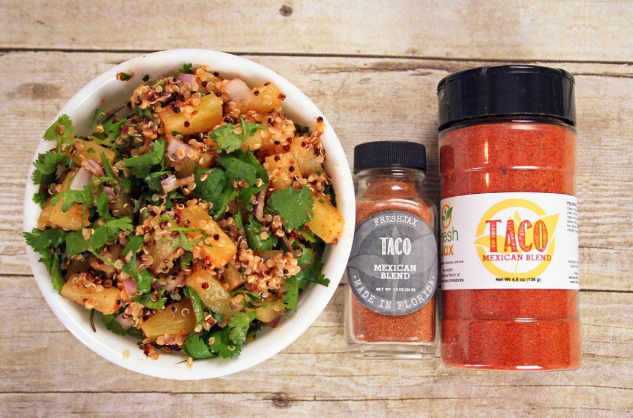 Pineapple Quinoa Salsa