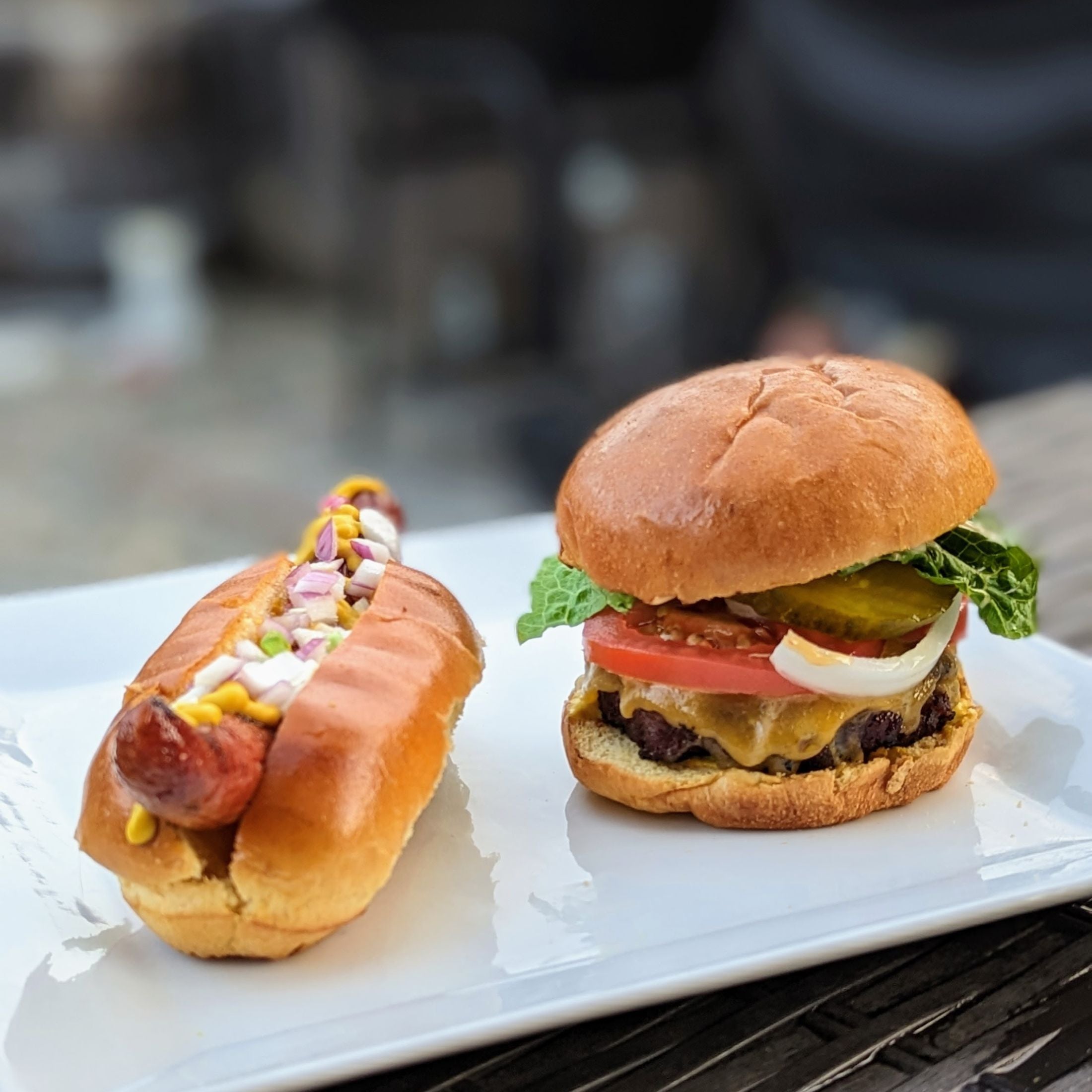 Reverse Seared Grill Master Cheeseburger