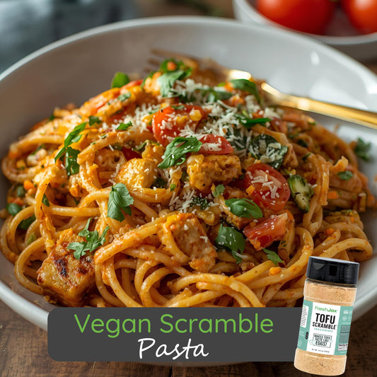 Vegan Scramble Pasta