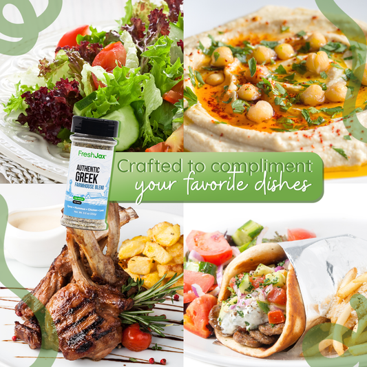 Authentic Greek Seasoning Blend – Low Sodium Mediterranean Herb Mix
