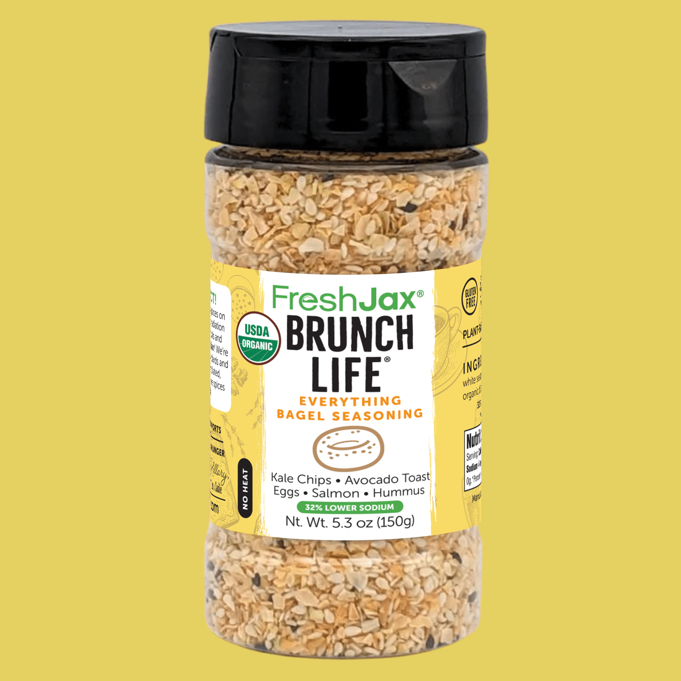 Brunch Life® Organic Everything Bagel Seasoning – A Flavorful Start to Every Morning
