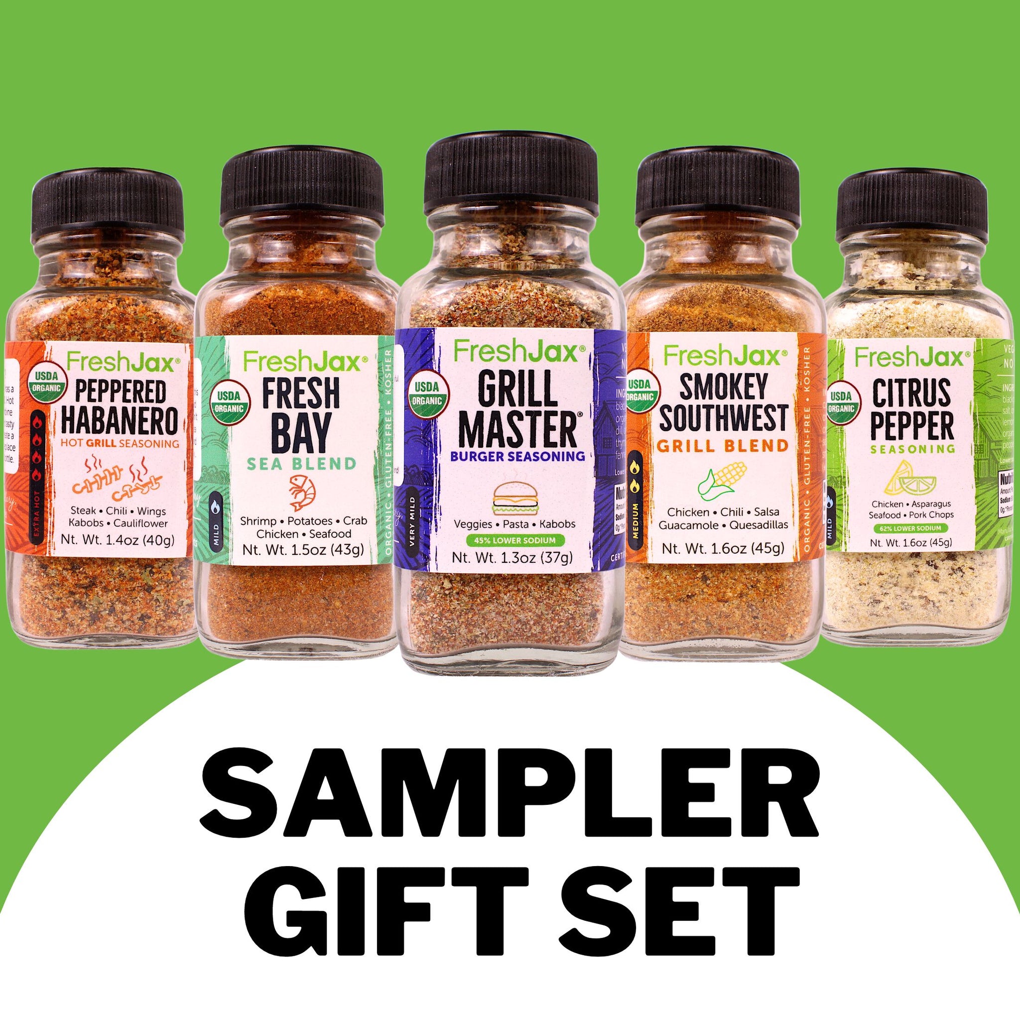 Grilling Spices Gift Set, Gourmet Spice Gifts