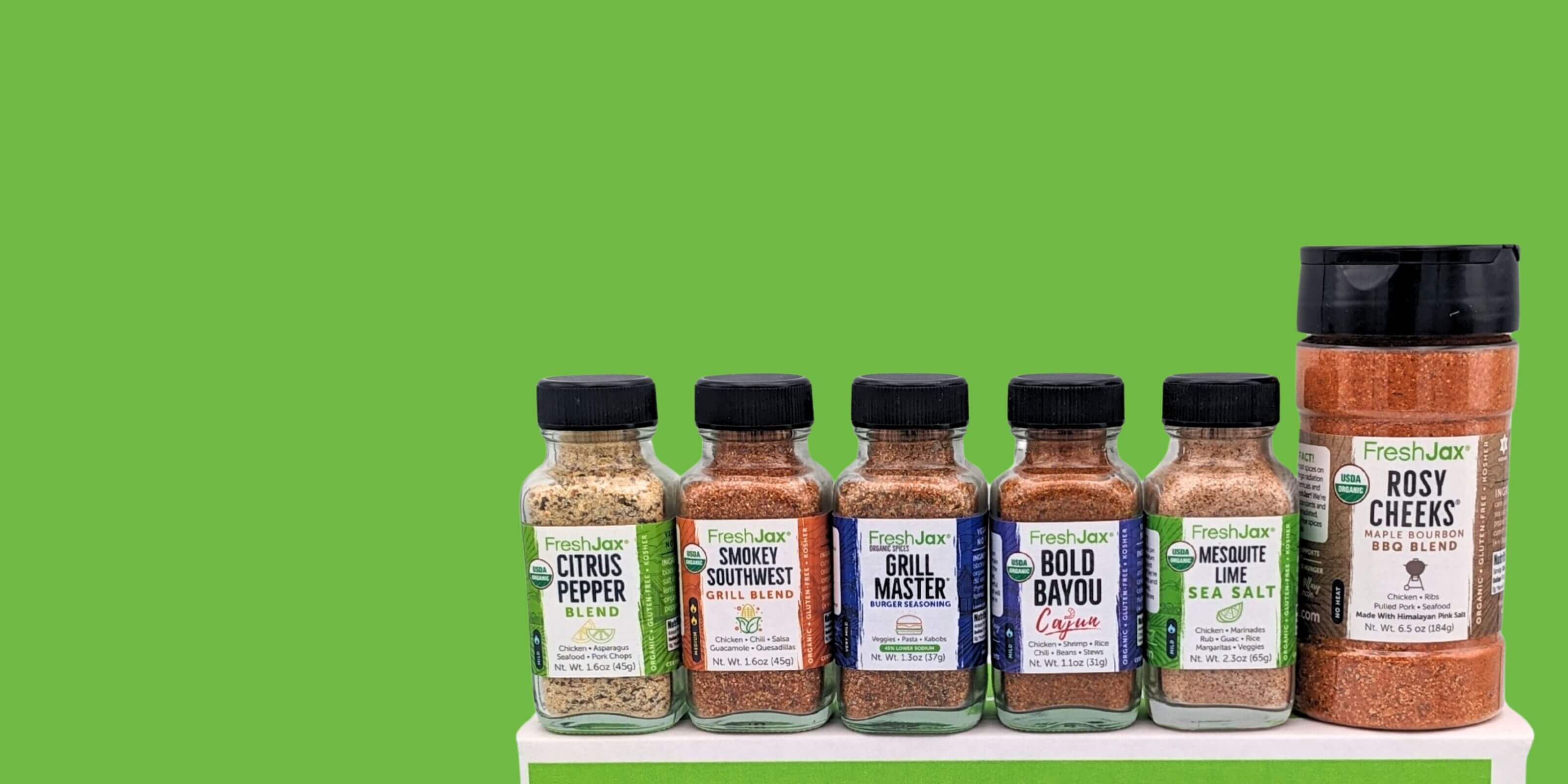 FreshJax Organic Spices, Seasoning Blends, and Gift Sets