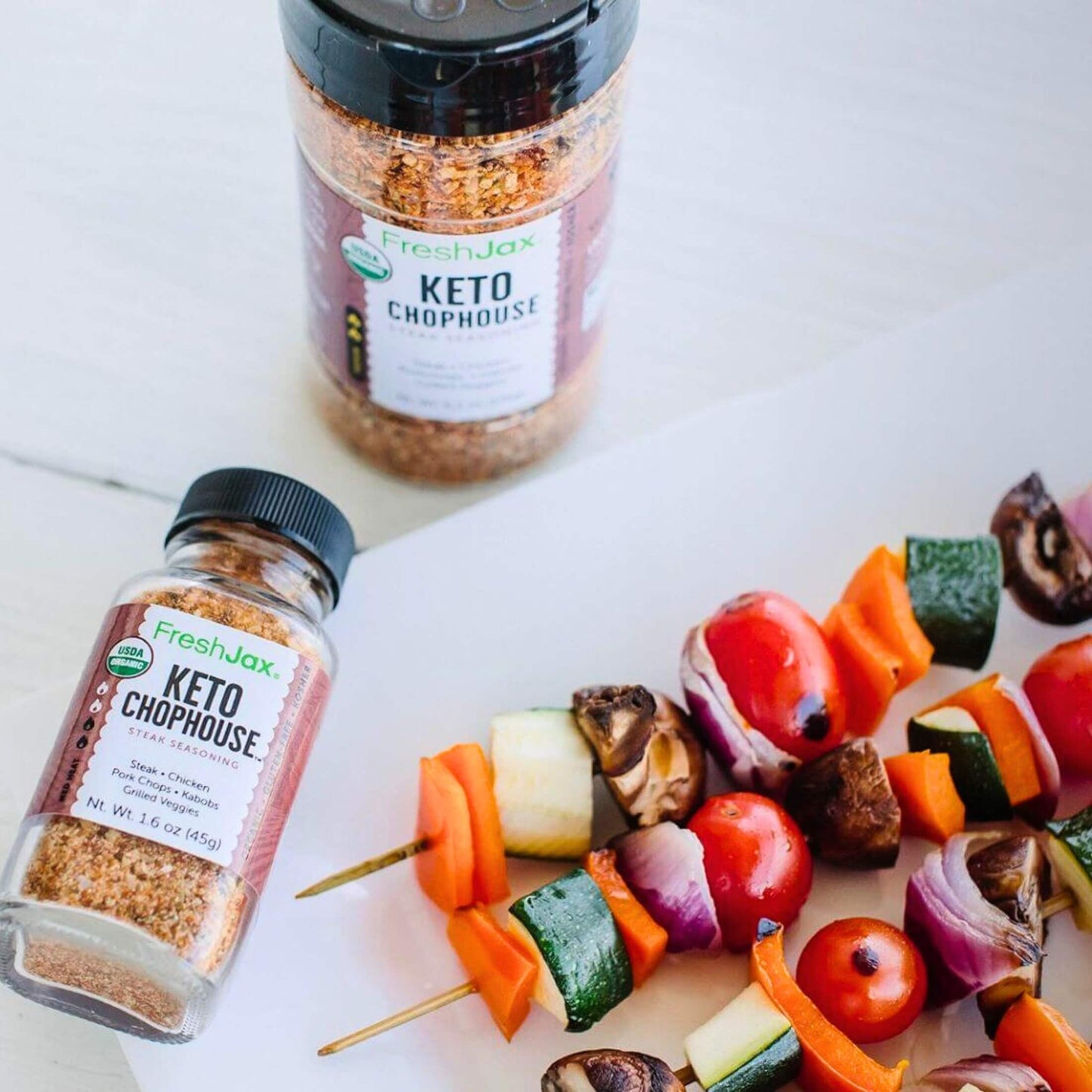 Keto Chophouse® Organic Steak Seasoning – Bold Flavor for Steak, Pork & Veggies
