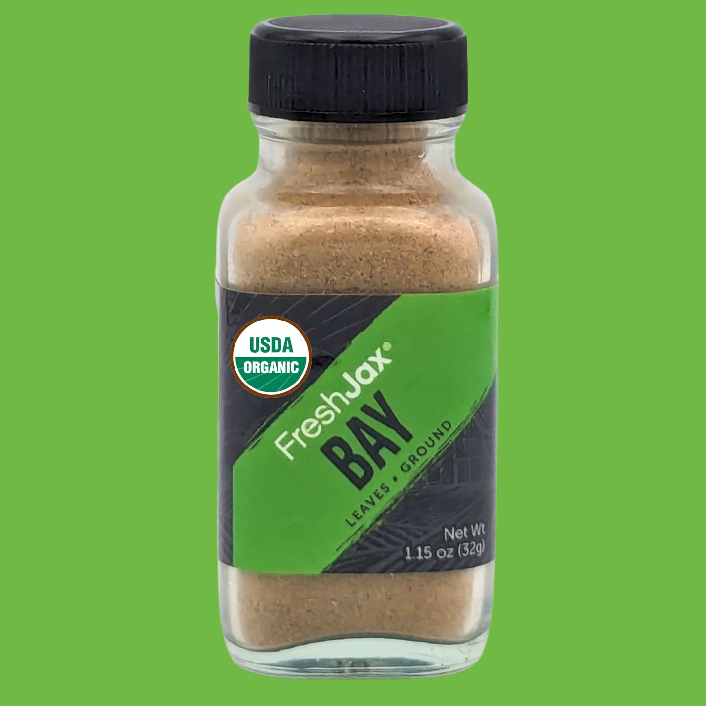 FreshJax Organic Ground Bay Leaves - Sampler Size