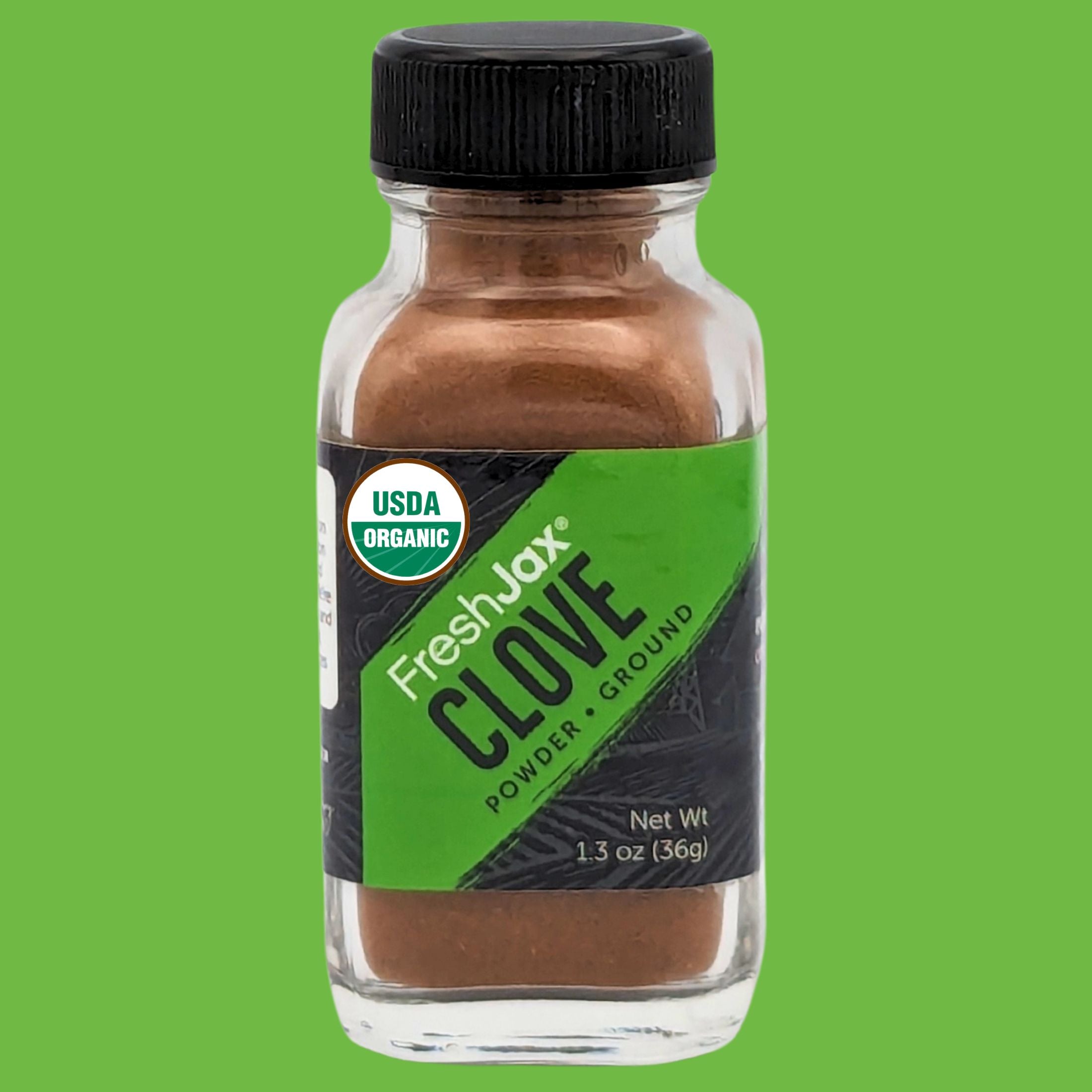 FreshJax Organic Ground Clove Powder -Sampler Size