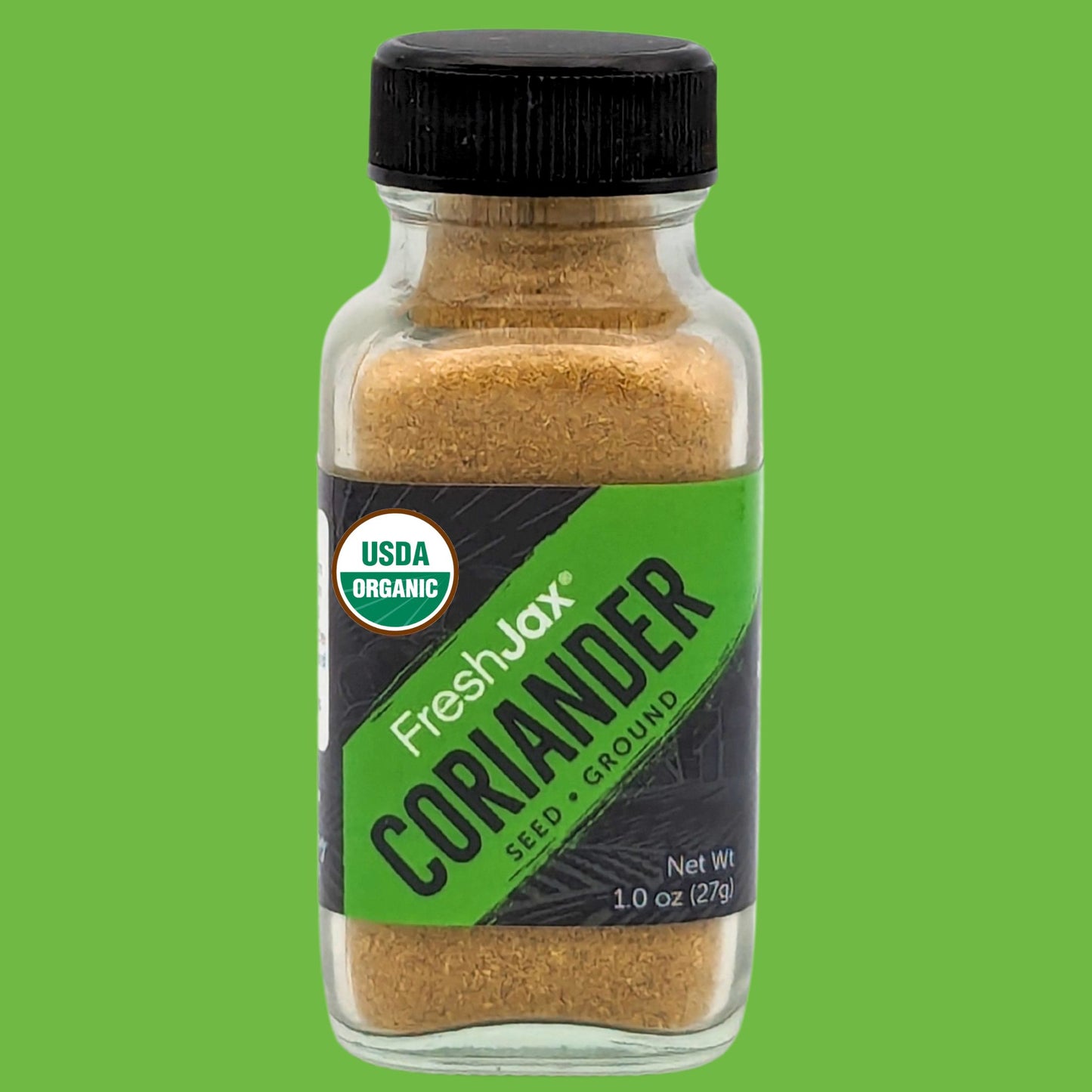 FreshJax Organic Ground Coriander Seed - Sampler Size