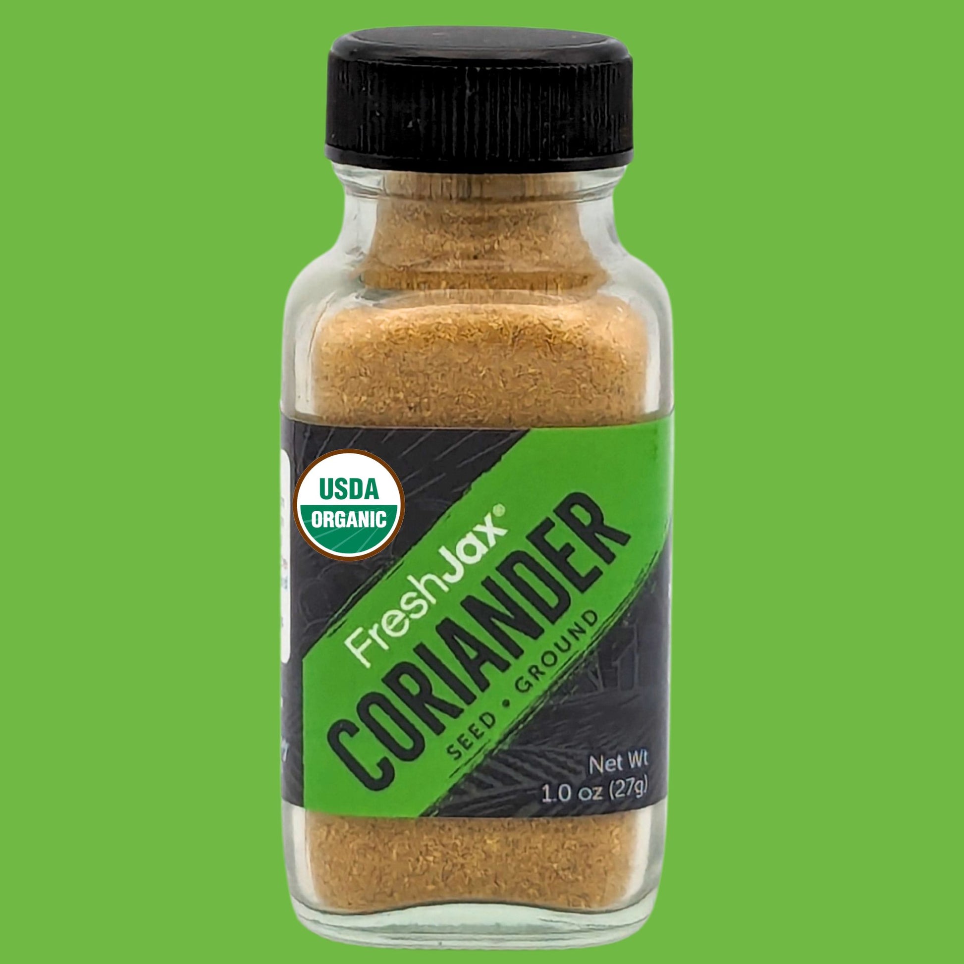 FreshJax Organic Ground Coriander Seed - Sampler Size