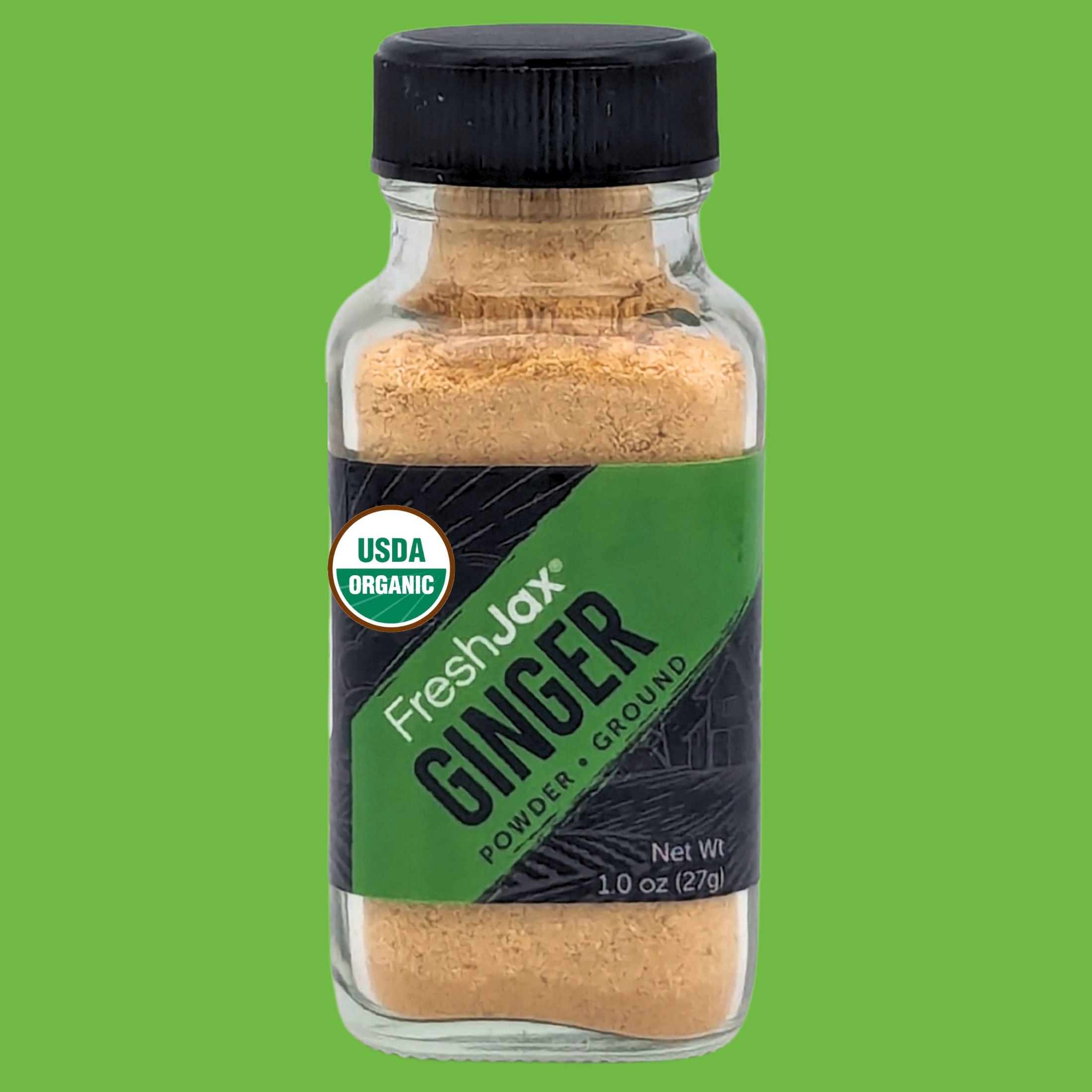 FreshJax Organic Ground Ginger Powder - Sampler Size