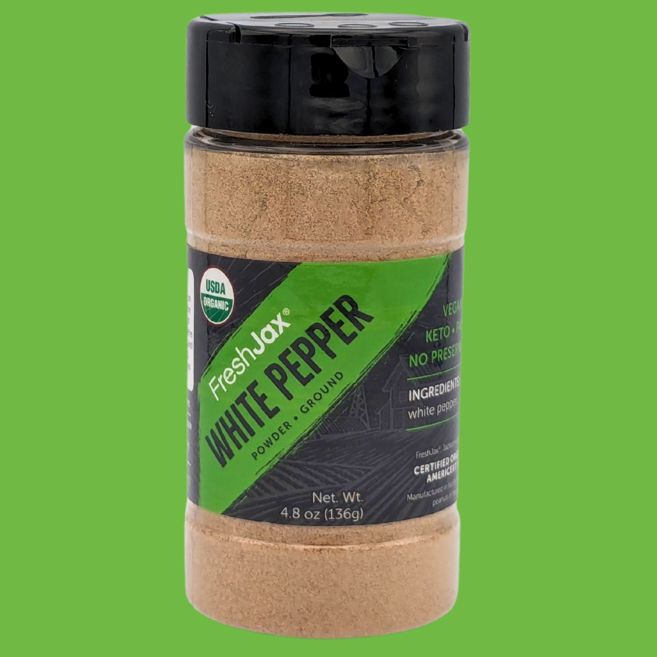 FreshJax Ground White Pepper