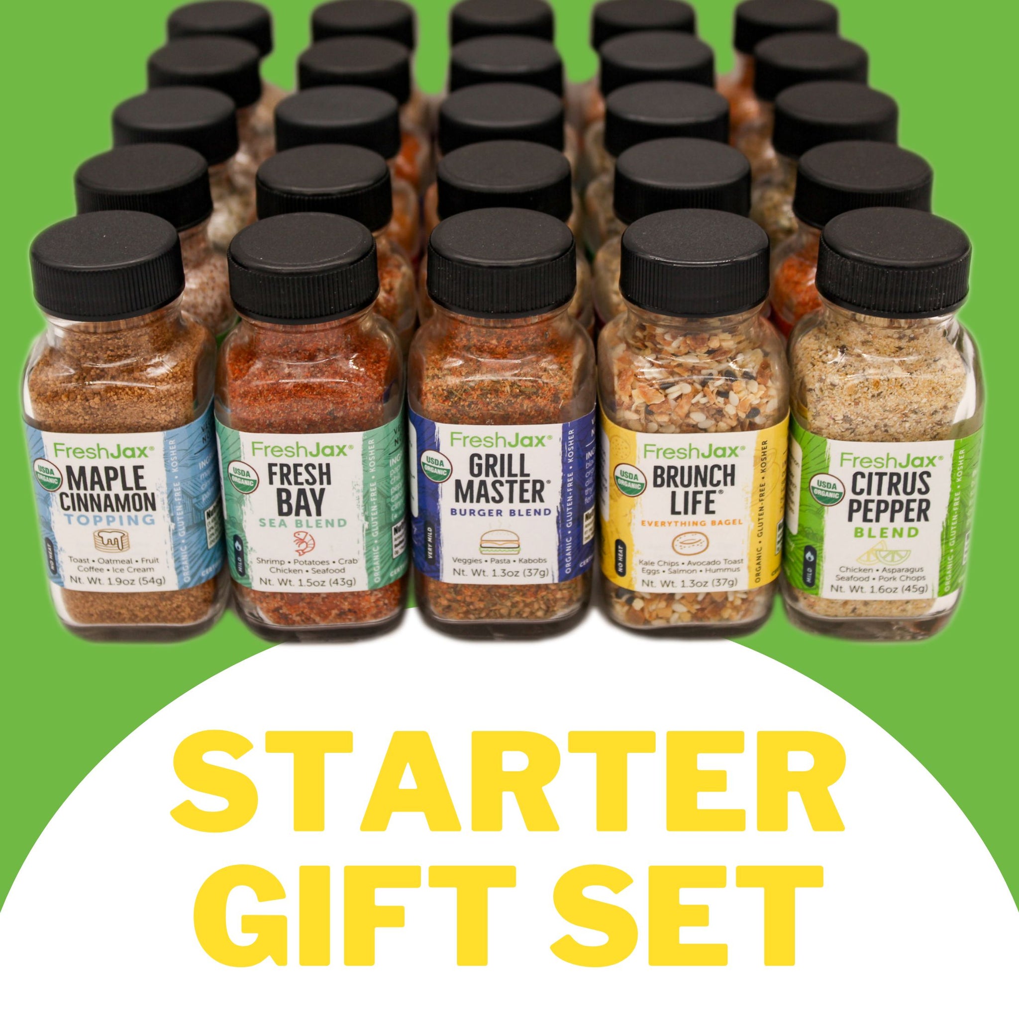 Organic Spice Gift Sets - Gourmet Spice Collections - Cooking Spice Sets