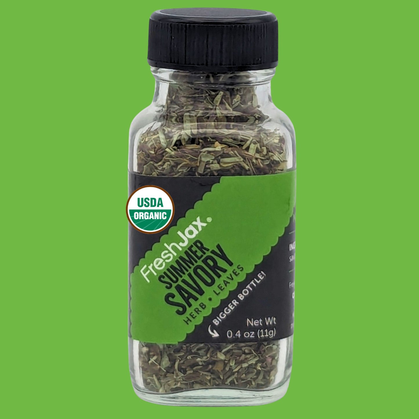 FreshJax Organic Summer Savory Herbs - Sampler Size