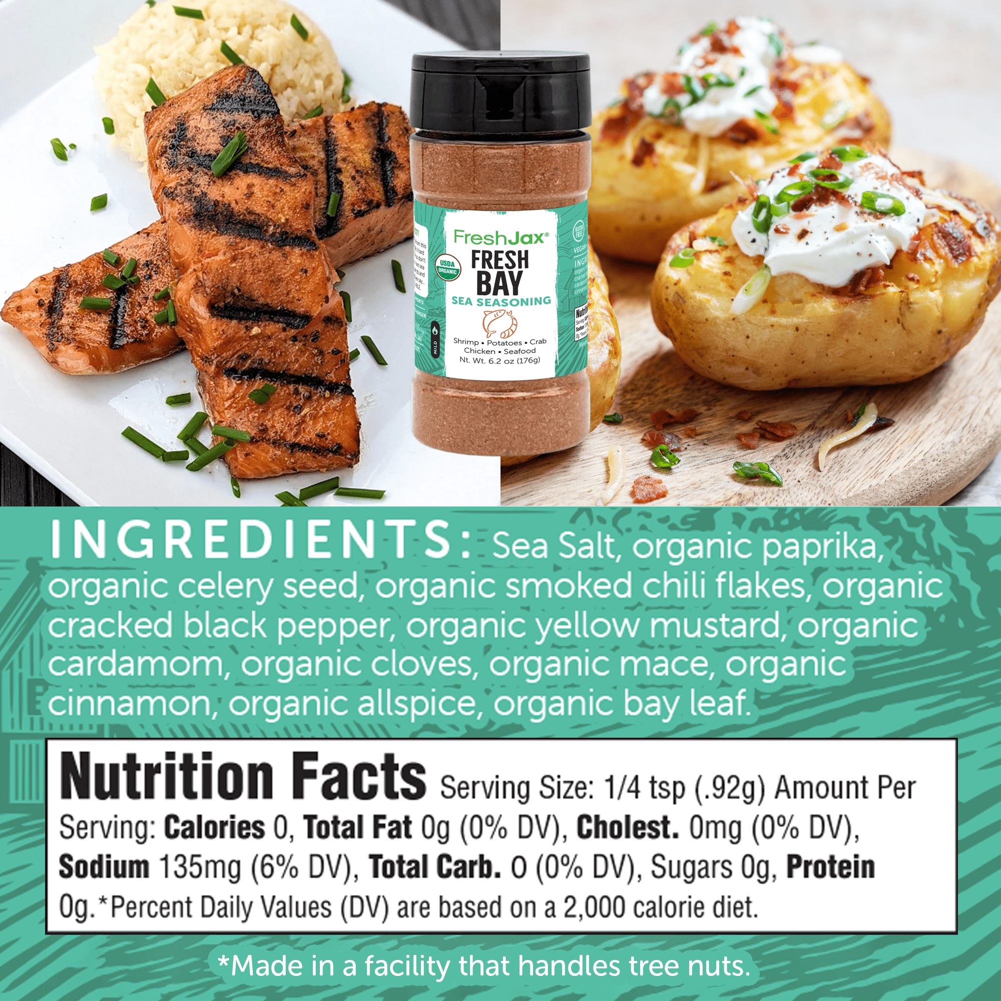 Fresh Bay Sea Seasoning Organic