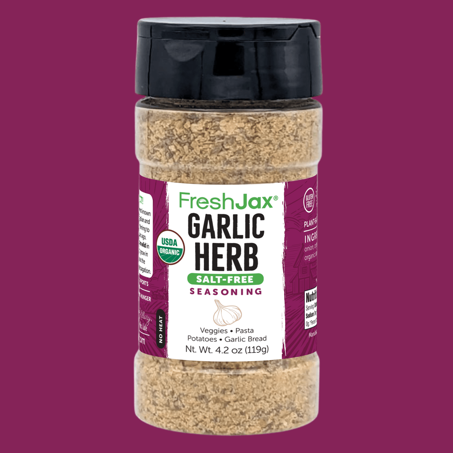 Garlic Herb Seasoning 🧄🌿 – Salt-Free Flavor for Every Meal