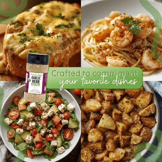 Garlic Herb Seasoning 🧄🌿 – Salt-Free Flavor for Every Meal