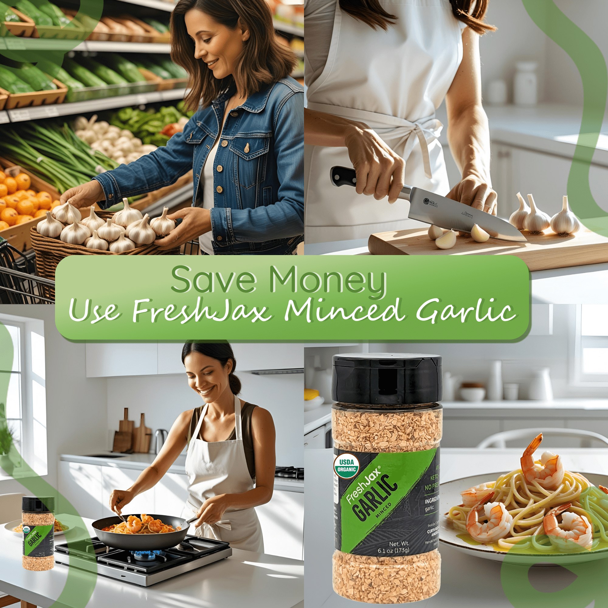 Organic Garlic Minced
