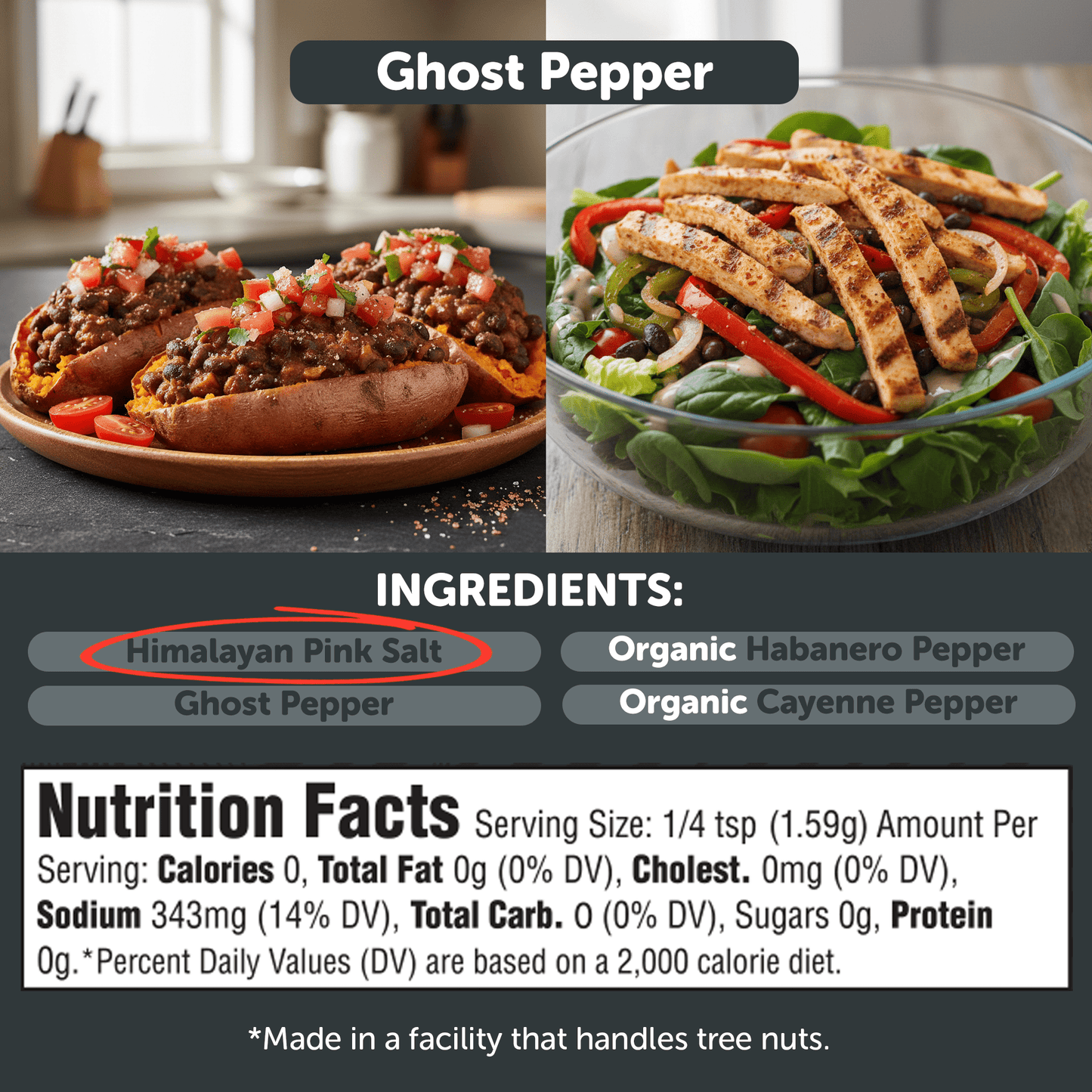 Ghost Pepper Hot Himalayan Salt 🌶️🔥 – The Spiciest Salt We Make!