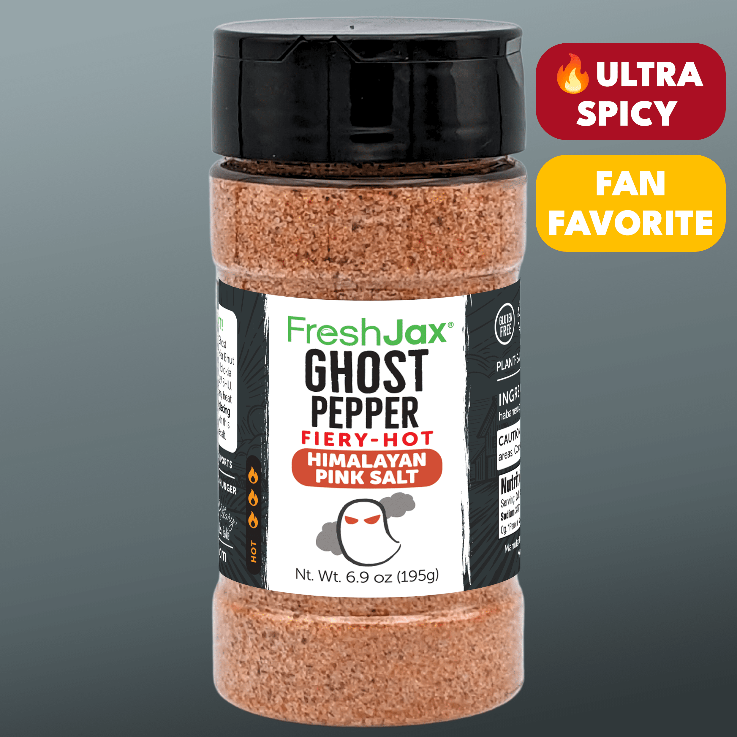 Ghost Pepper Hot Himalayan Salt 🌶️🔥 – The Spiciest Salt We Make