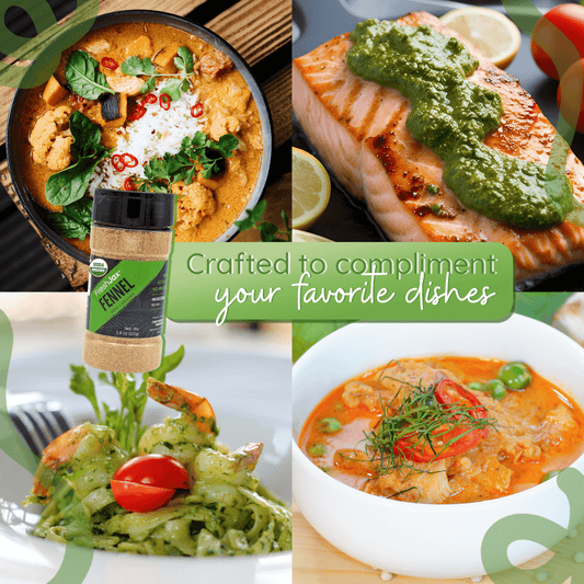 Fennel powder recipe – aromatic spice for teas, soups, and savory dishes
How to cook with fennel powder – flavorful recipe with sweet, licorice notes
Recipe using fennel powder – perfect for spice blends, sauces, and curries
Delicious fennel powder recipe – adds sweet and savory flavor to meals