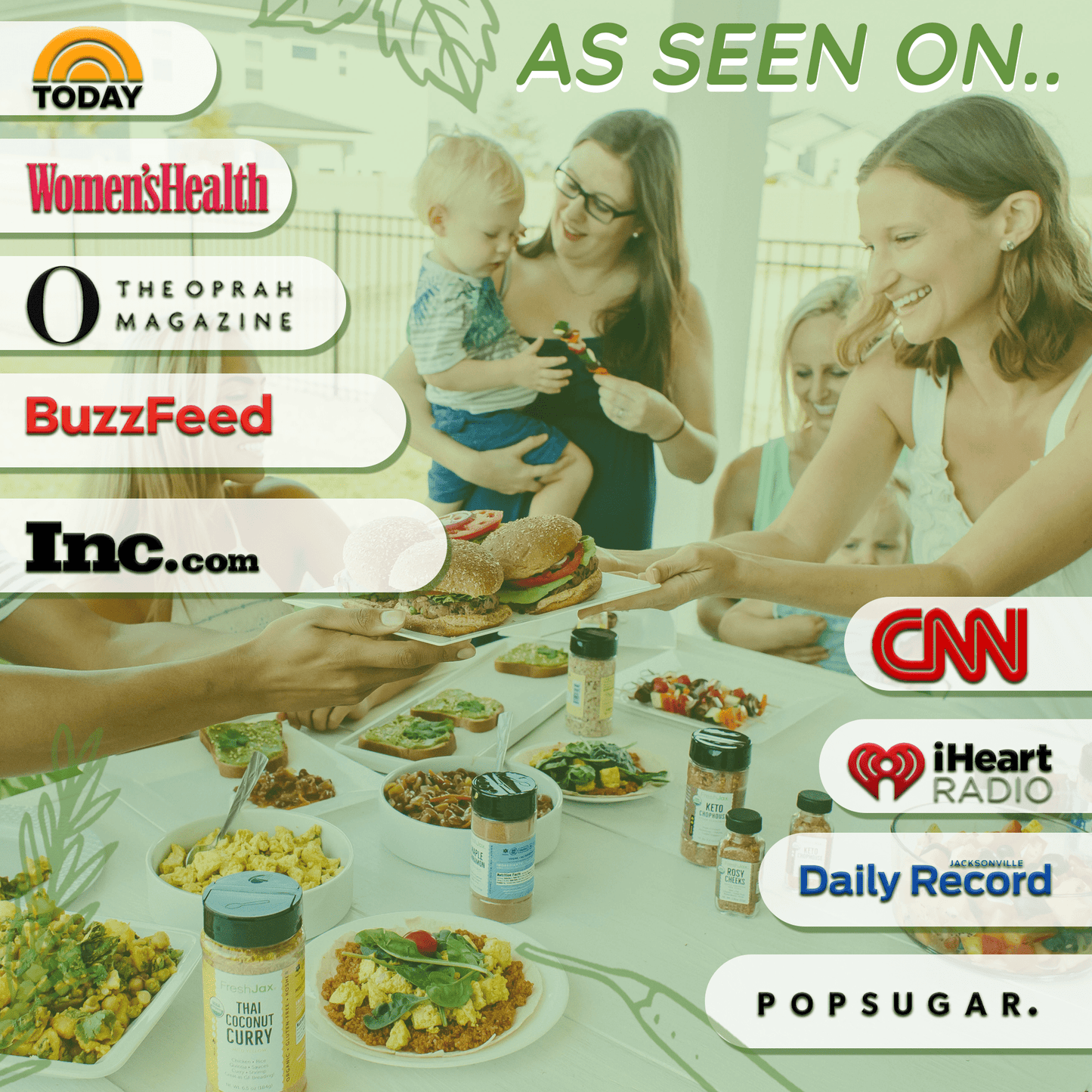 FreshJax featured by Today, Oprah, CNN, BuzzFeed, Inc, and Women’s Health
