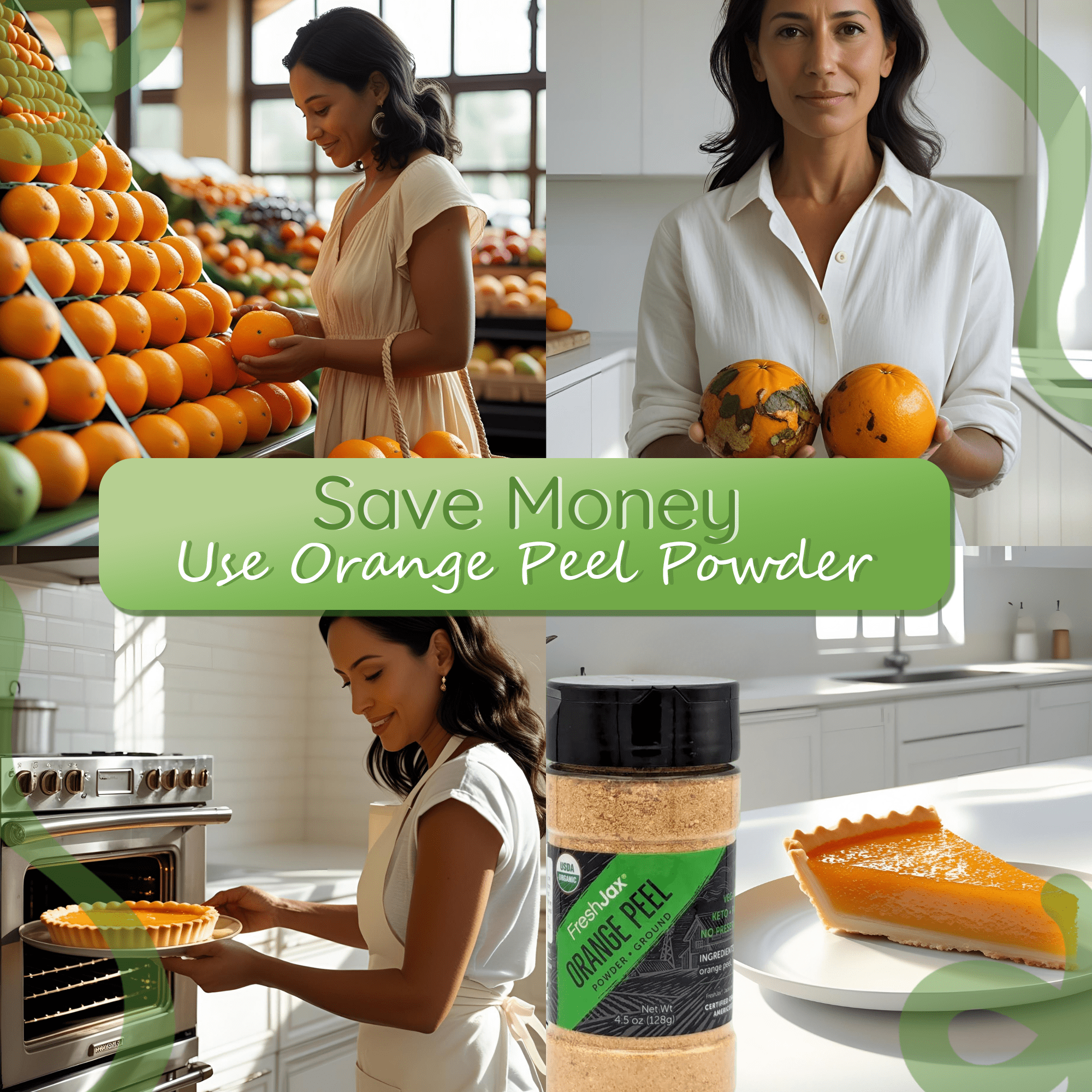 Organic Orange Peel Powder 4.5oz