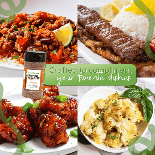Peppered Habanero Hot Grill Spice – Low Sodium Fiery Blend