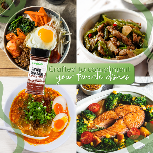 Shichimi Togarashi – Low Sodium Japanese 7-Spice Blend Rice Seasoning