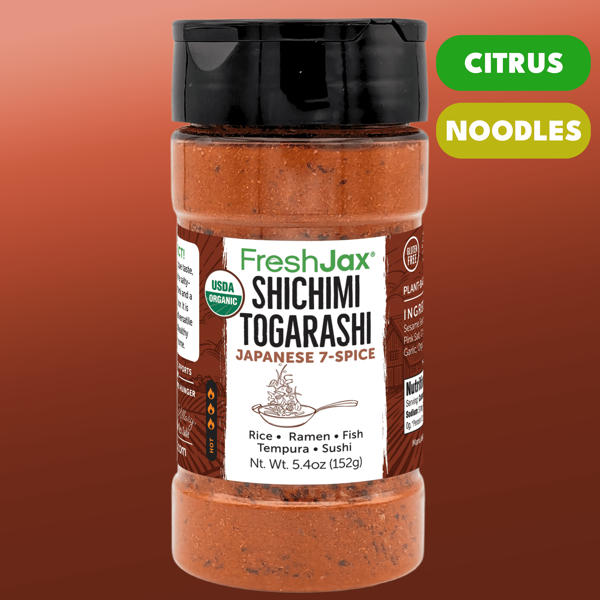 Shichimi Togarashi – Low Sodium Japanese 7-Spice Blend Rice