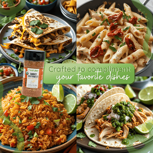 Smokey Southwest Organic Grill Seasoning – Low Sodium Bold Southwest Spice Blend