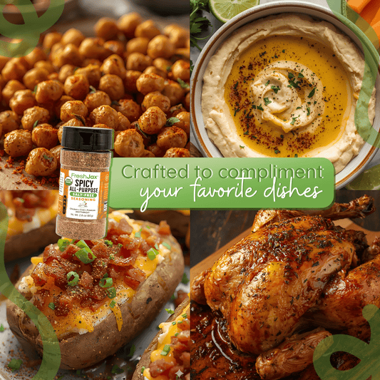Organic Salt-Free Spicy All-Purpose Seasoning – Bold Heat No Sodium