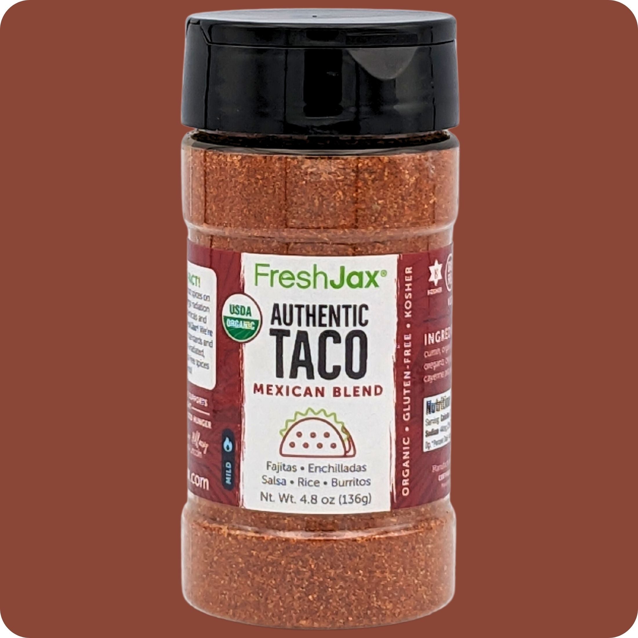Organic Taco Seasoning – Authentic Mexican Flavor, Made Wholesome