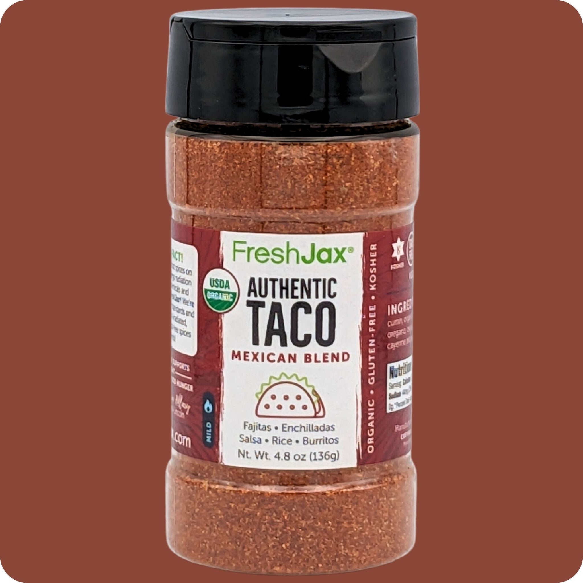 All Natural Taco Seasoning - 4oz (Set of 6)