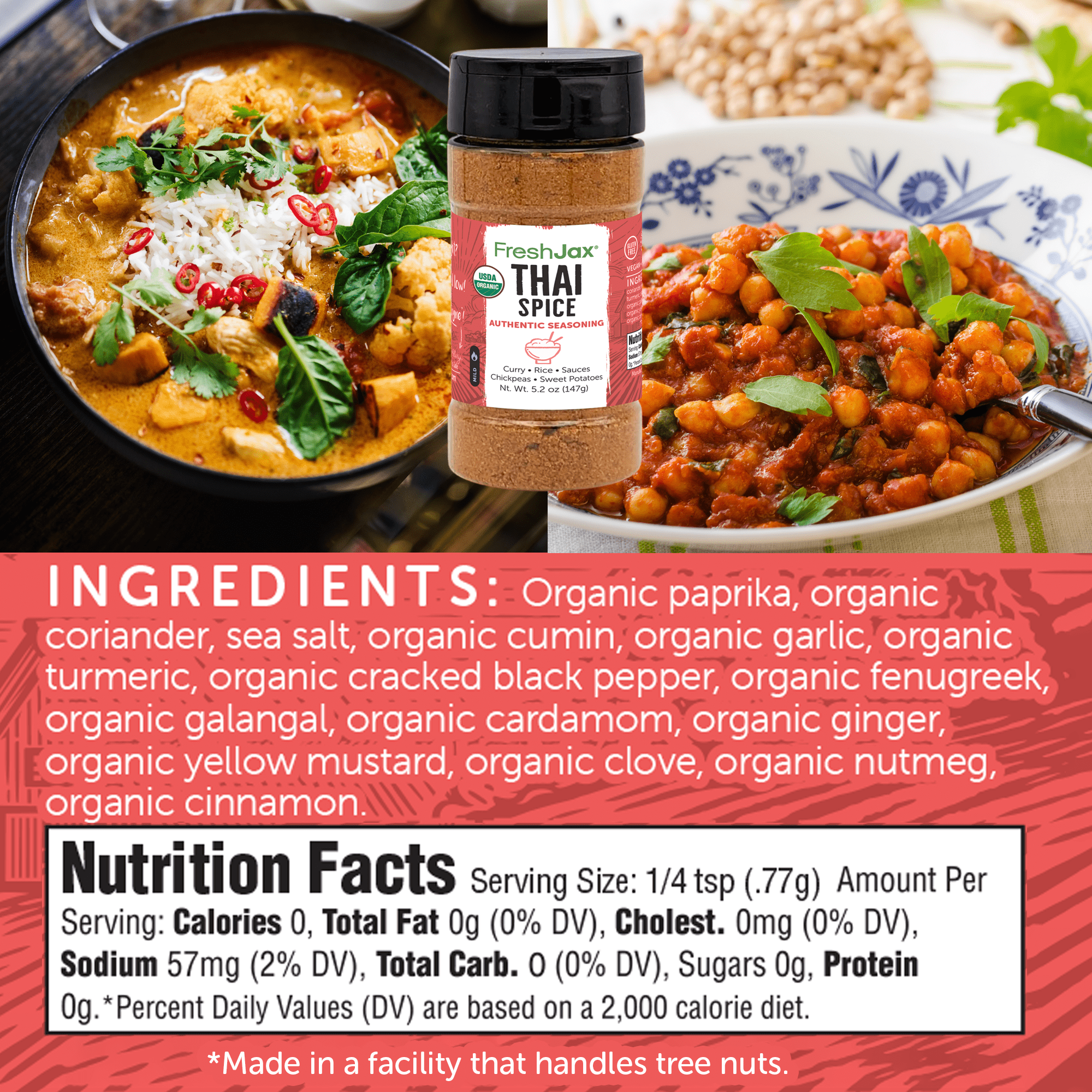Thai Spice Authentic Seasoning Organic