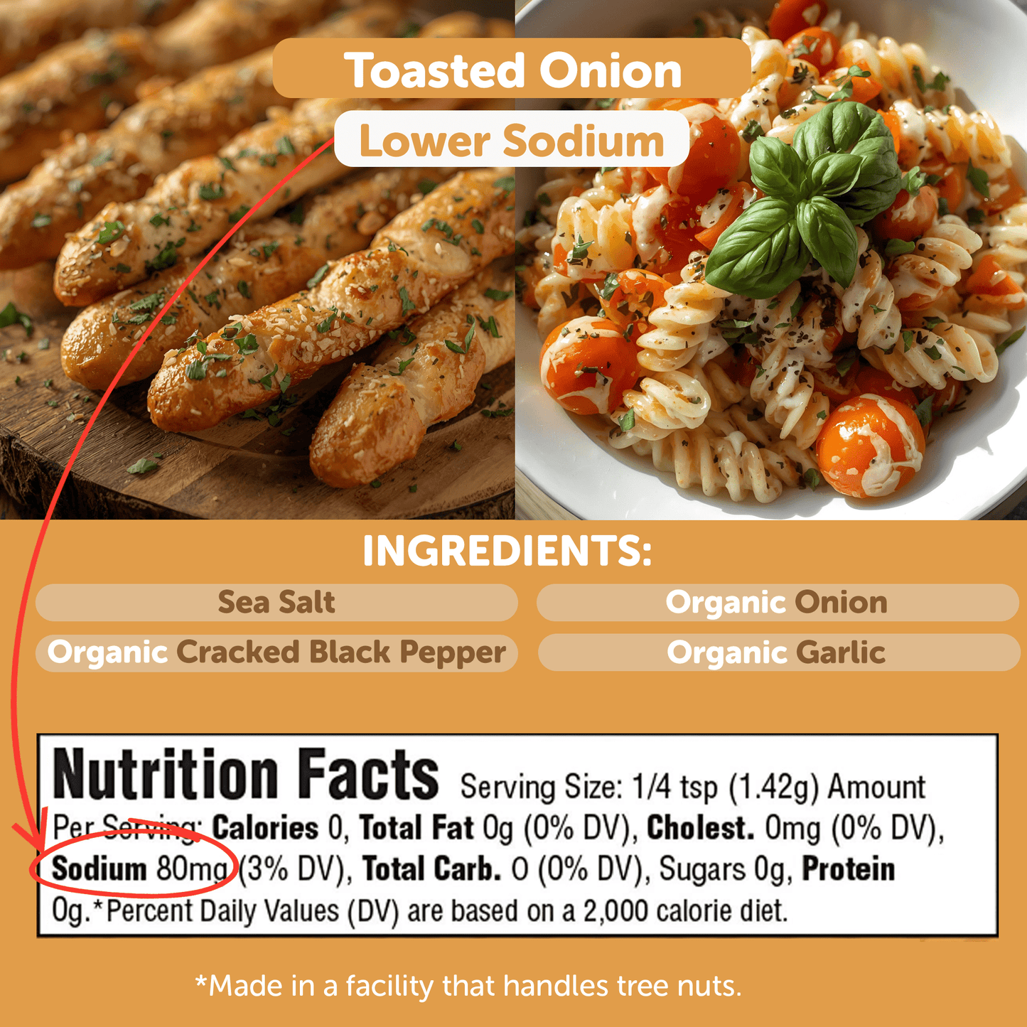 FreshJax Toasted Onion All-Purpose Seasoning – Bold Flavor, Endless Possibilities!