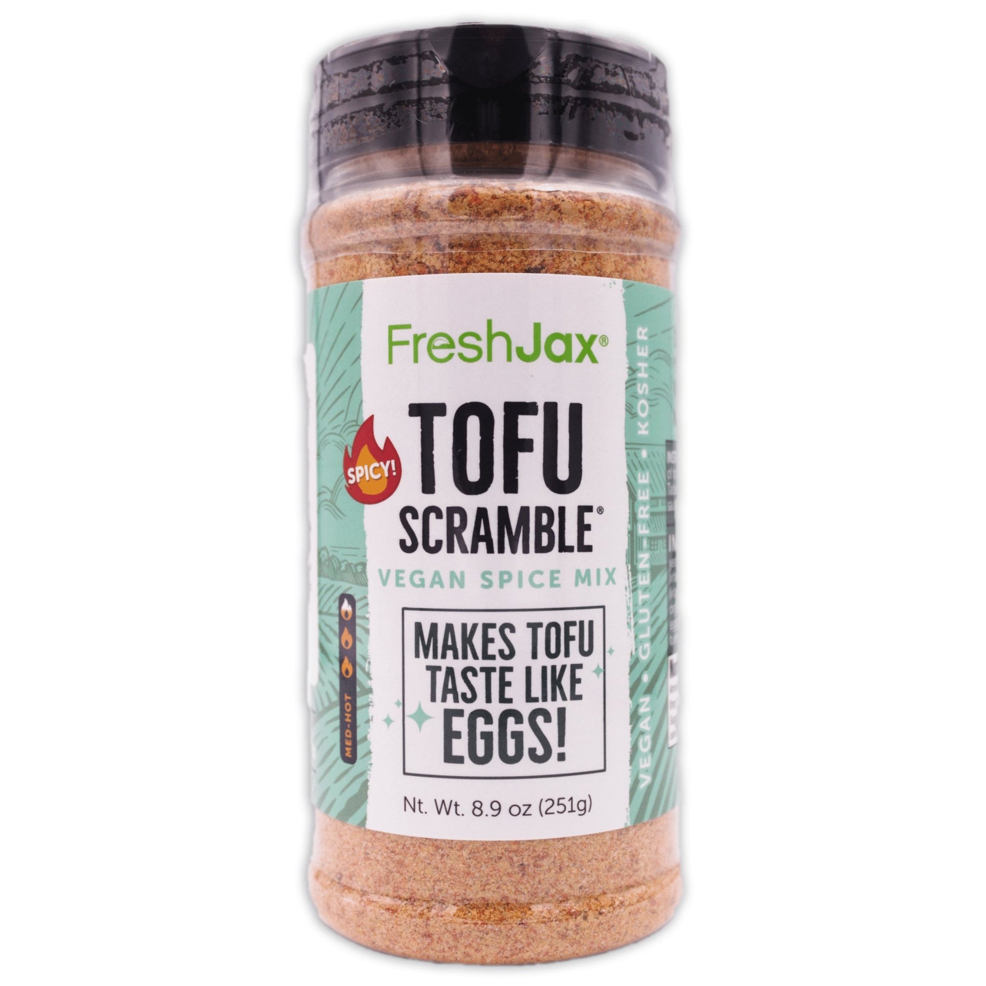 Spicy Tofu Scramble Vegan Spice Mix Extra Large Bottle