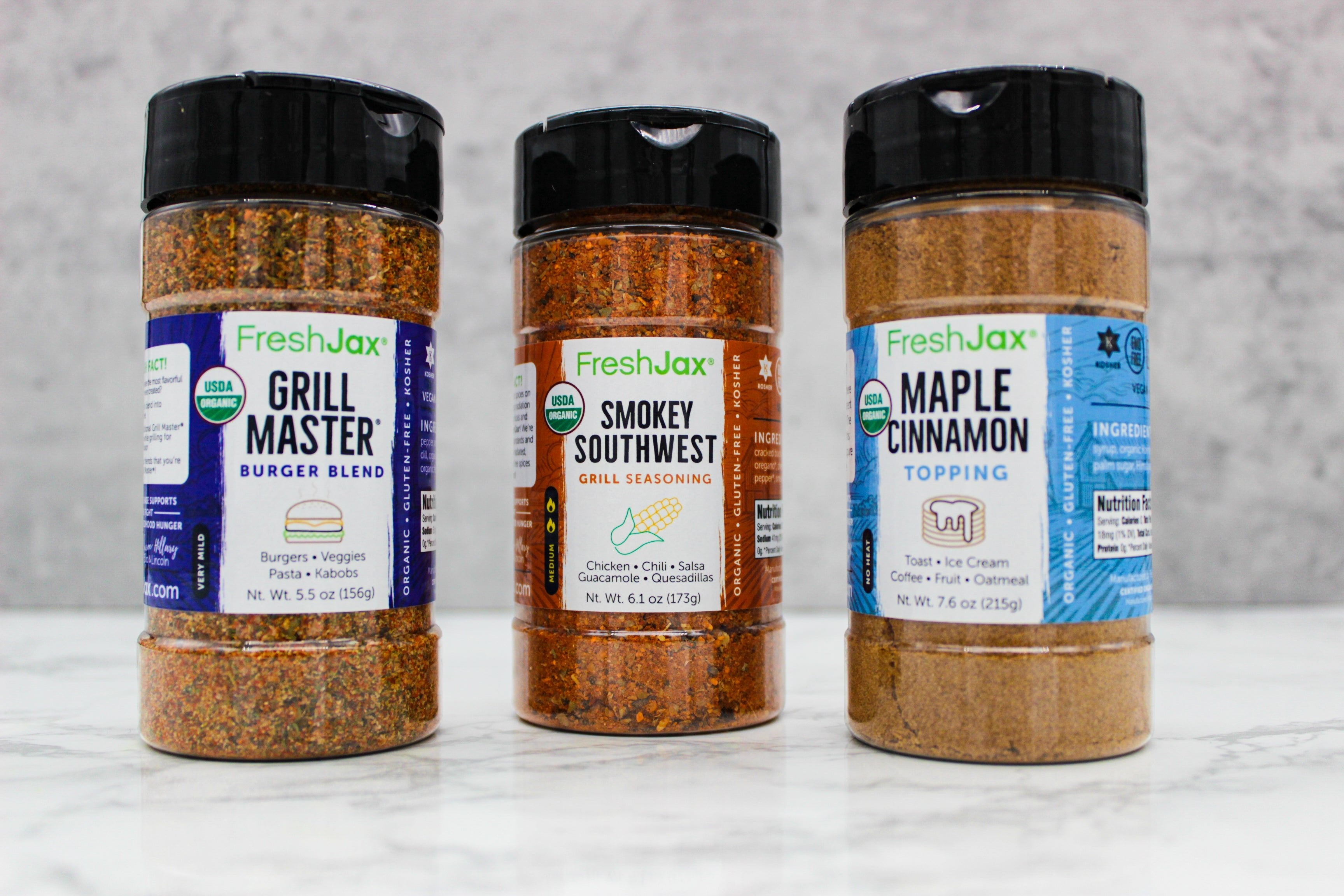 Seasonings Variety Organic Trio