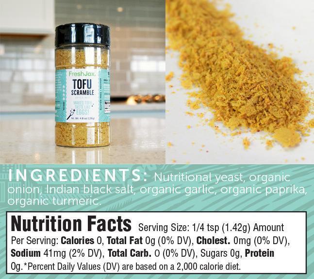 FreshJax Organic Spices Handcrafted Spice Trio: Vegan Brunch Seasoning Gift Set