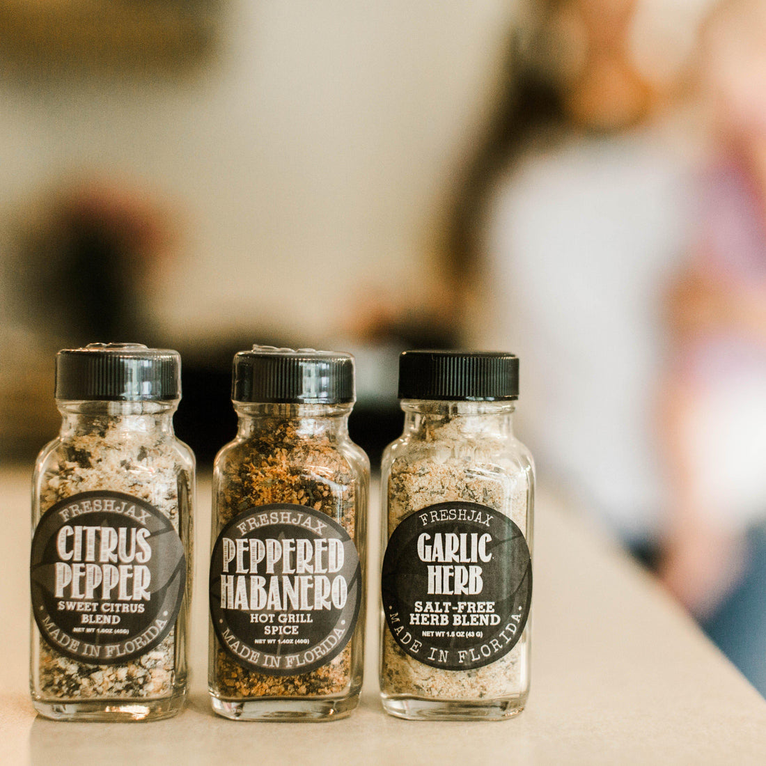 freshjax Organic Sseasoning peppered habanero citrus pepper and garlic herb