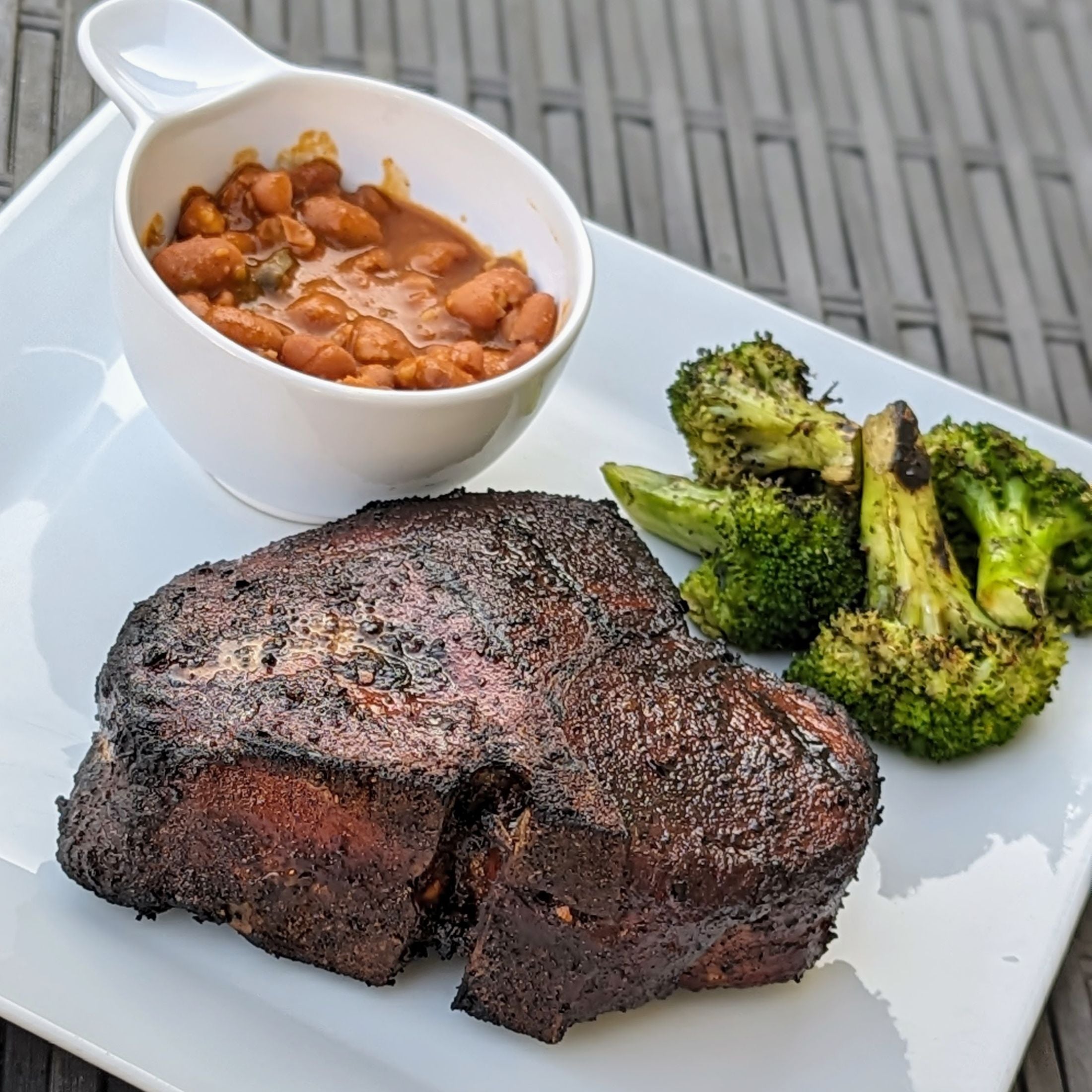 Coffee rubbed pork outlet chops