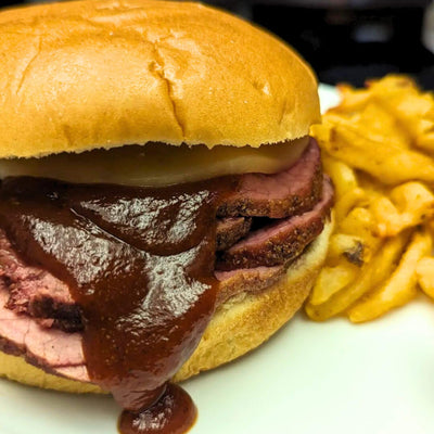 Matt's Smoked Roast Beef Sandwich
