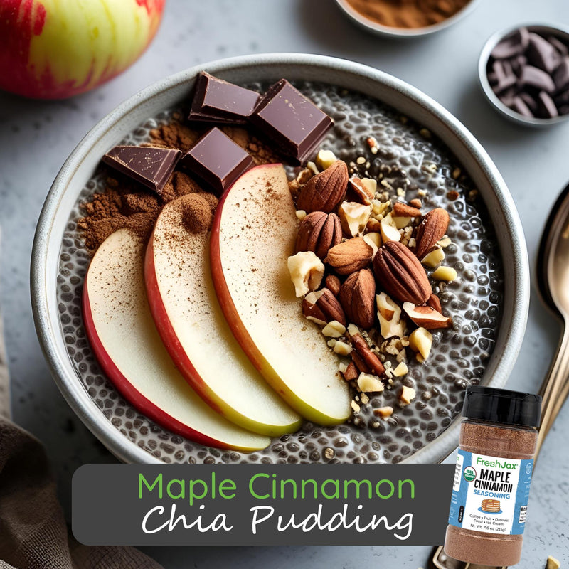Maple Cinnamon Chia Pudding