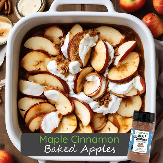 Maple Cinnamon Baked Apples