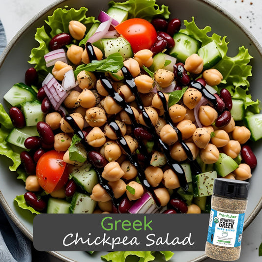 Greek Chickpea Salad