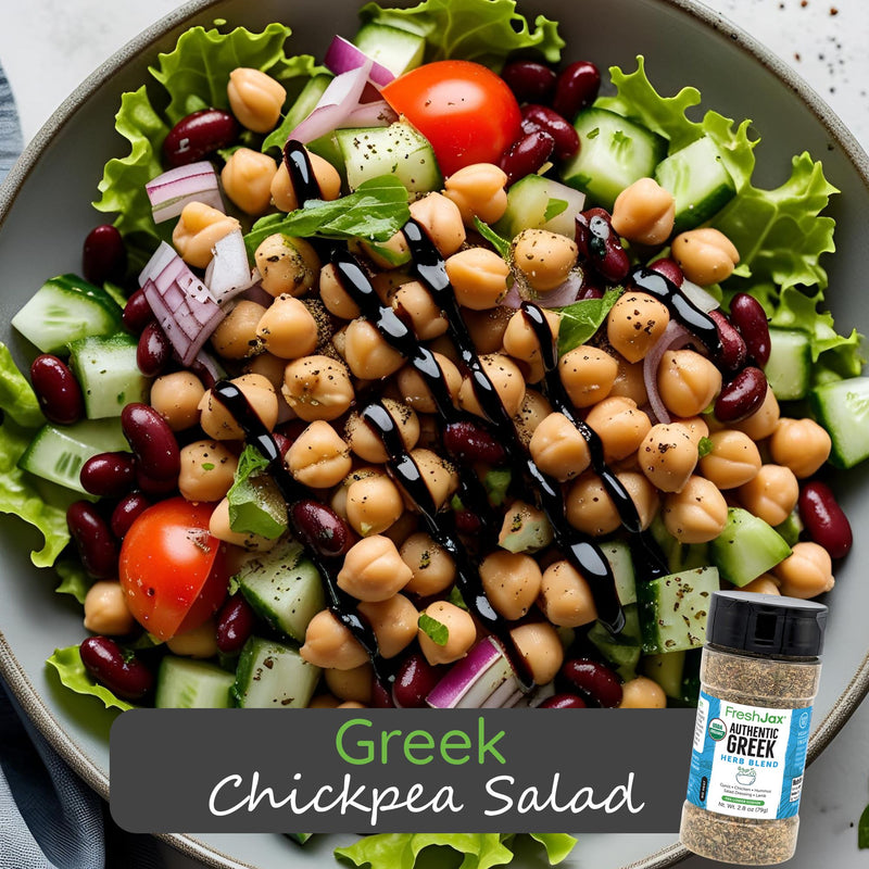 Greek Chickpea Salad
