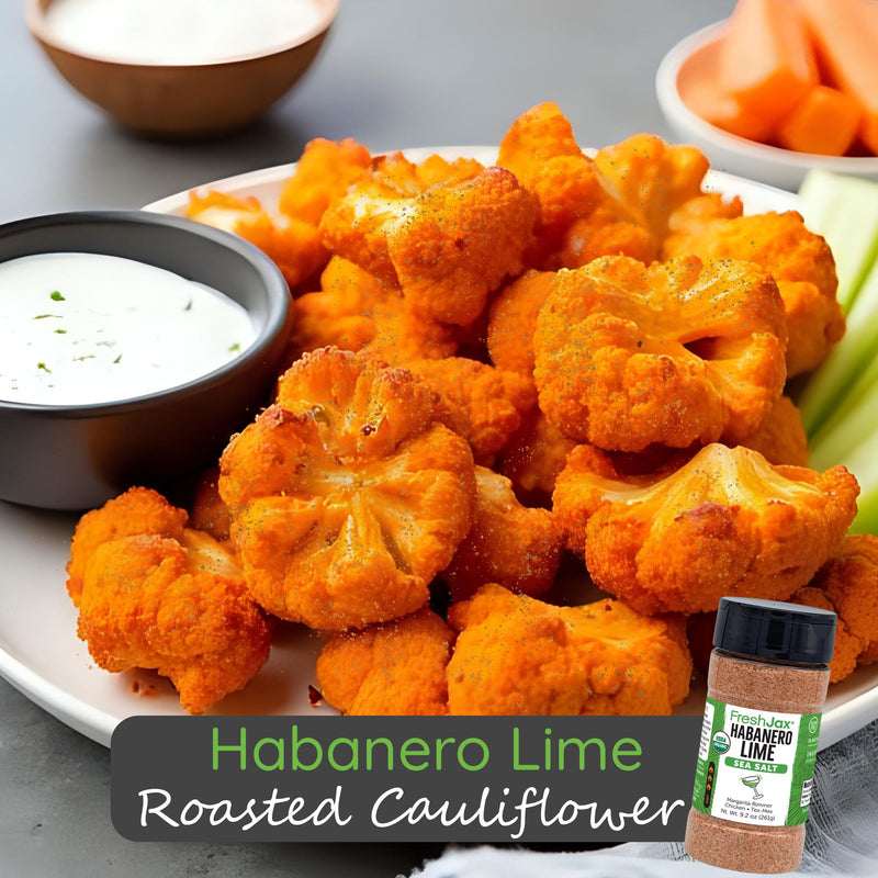 Habanero Lime Roasted Cauliflower