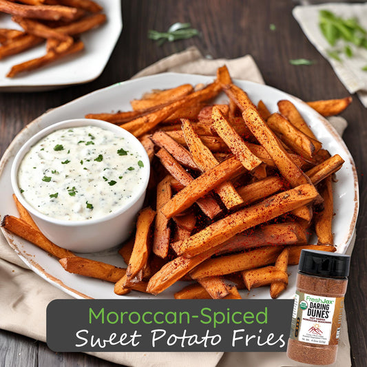 Moroccan-Spiced Sweet Potato Fries