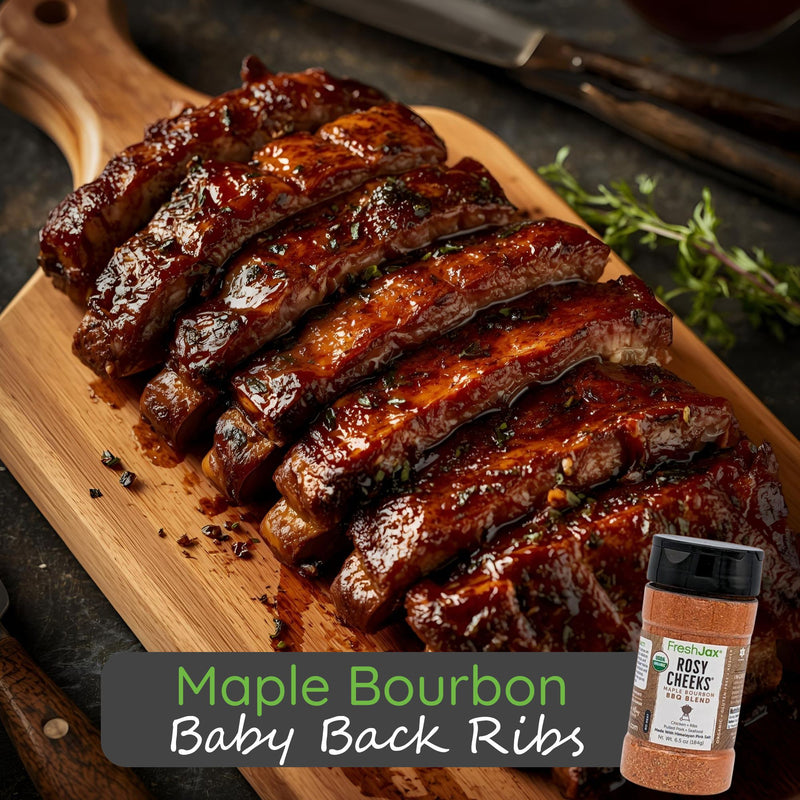 Bourbon Maple Baby Back Ribs