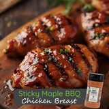 Sticky Maple BBQ Chicken Breast