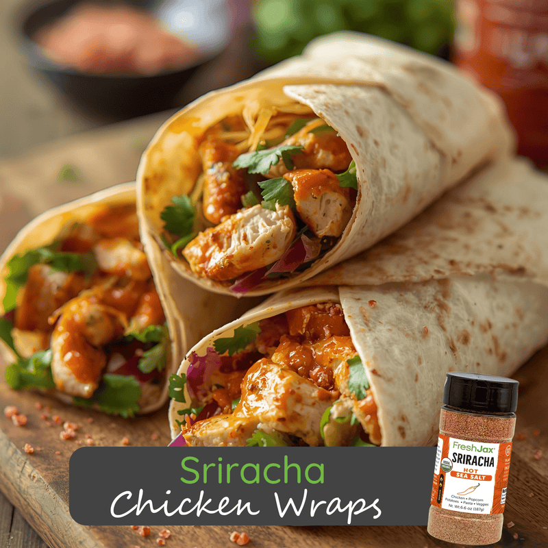 Sriracha Chicken Wraps